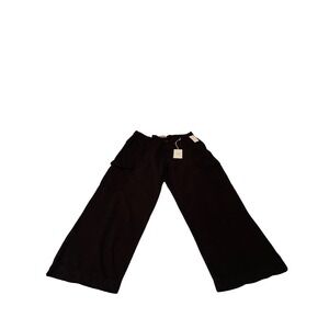 DL1961 Relaxed Vintage Black Cargo Pants Jeans Size 33 Wide Leg NWT Y2K‎
